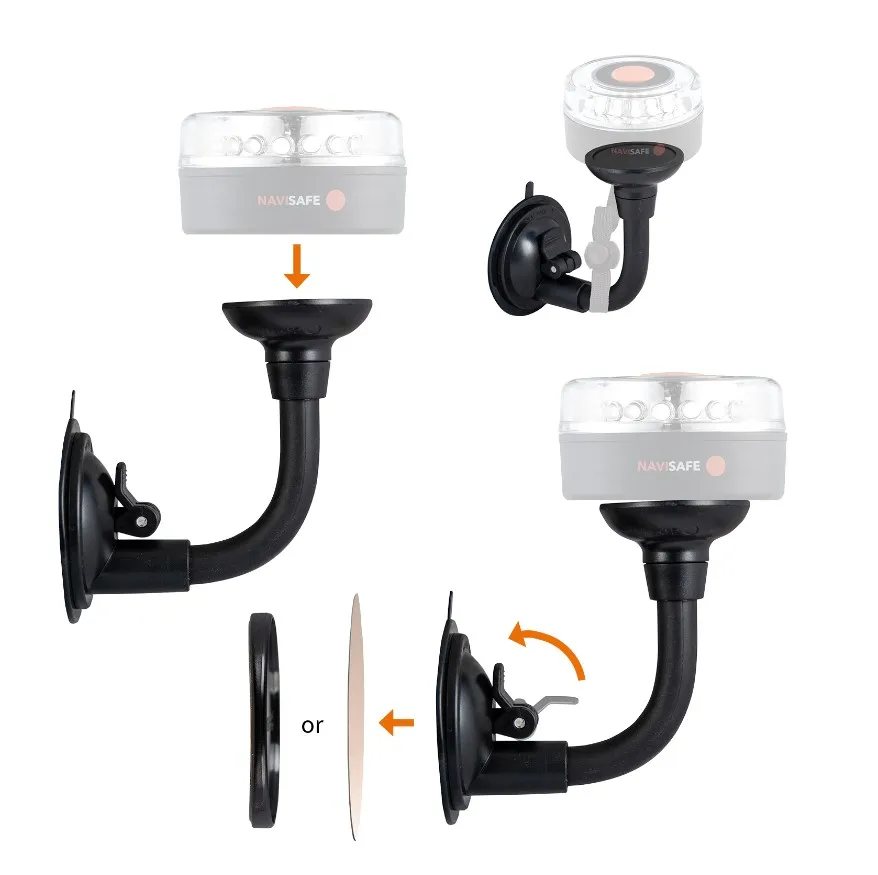 Soporte Navisafe Navilight–Ventosa Flexible - Imagen 2